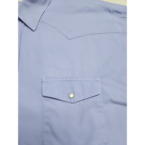Cody James Western Pearly‎ Snap Button Up Long Sleeve Shirt Xxl Purple - Picture 5 of 10